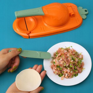 MASZYNKA DO LEPIENIA PIEROGÓW 2w1 FORMA KÓŁKA PIEROŻNICA PIEROGARKA RĘCZNA - miniatura 4