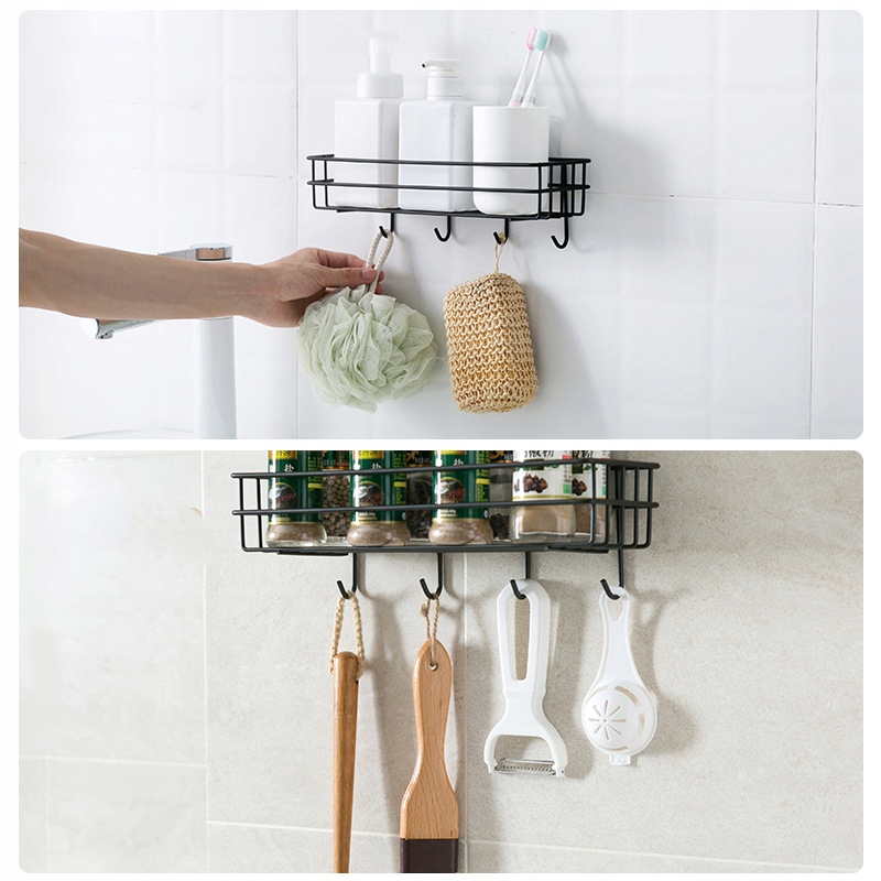 PÓŁKA Łazienkowa PRYSZNICOWA WISZĄCA Biała METAL - obrazek 7