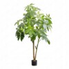 SZTUCZNA Roślina PACHIRA DRZEWKO SZCZĘŚCIA W DONICZCE REALISTYCZNA 120cm XL - miniatura 5