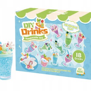 Zabawka DIY KOLOROWE DRINKI DESEROWE NAPOJE Zrób to Sam SENSORYCZNA ZESTAW - miniatura 2