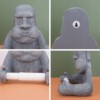 UCHWYT NA PAPIER TOALETOWY MOAI WYSPY WIELKANOCNE FIGURKA GŁOWA PREZENT - miniatura 5