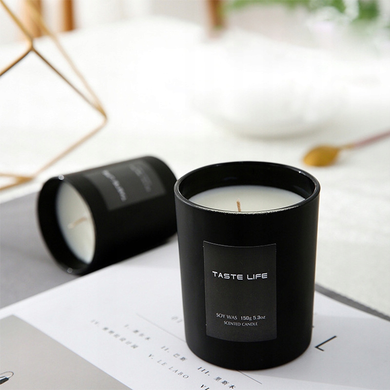 Ręcznie Robiona ŚWIECA SOJOWA 100g GIFT MIÓD KWIATY NEKTARYNKA AROMATYCZNA - zdjęcie 4