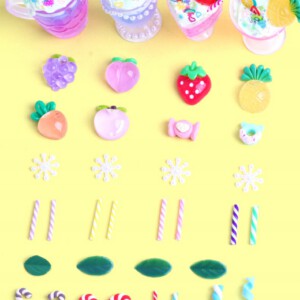 Zabawka DIY KOLOROWE DRINKI DESEROWE NAPOJE Zrób to Sam SENSORYCZNA ZESTAW - miniatura 6