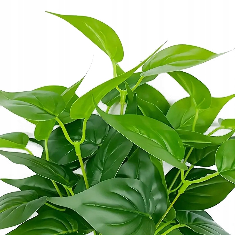 SZTUCZNA Roślina W DONICZCE REALISTYCZNA 38cm FILODENDRON do DOMU BIURA - obrazek 6