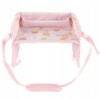 STOLIK ORGANIZER SAMOCHODOWY DLA DZIECI DO FOTELIKA RÓŻOWY WODOODPORNY - miniatura 6