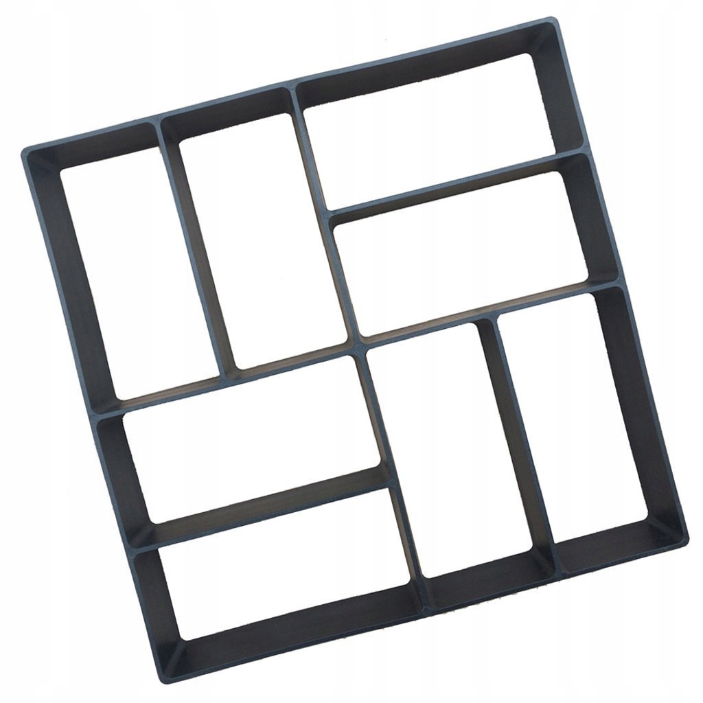 Wielorazowa Forma do KOSTKI BRUKOWEJ ZALEWANA BETONEM 40cm ŚCIEŻKA CHODNIK - obrazek 2