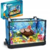 KLOCKI AKWARIUM RYBY ZESTAW KLOCKÓW Żółw Morski ZABAWKA DLA DZIECI PREZENT - miniatura 1