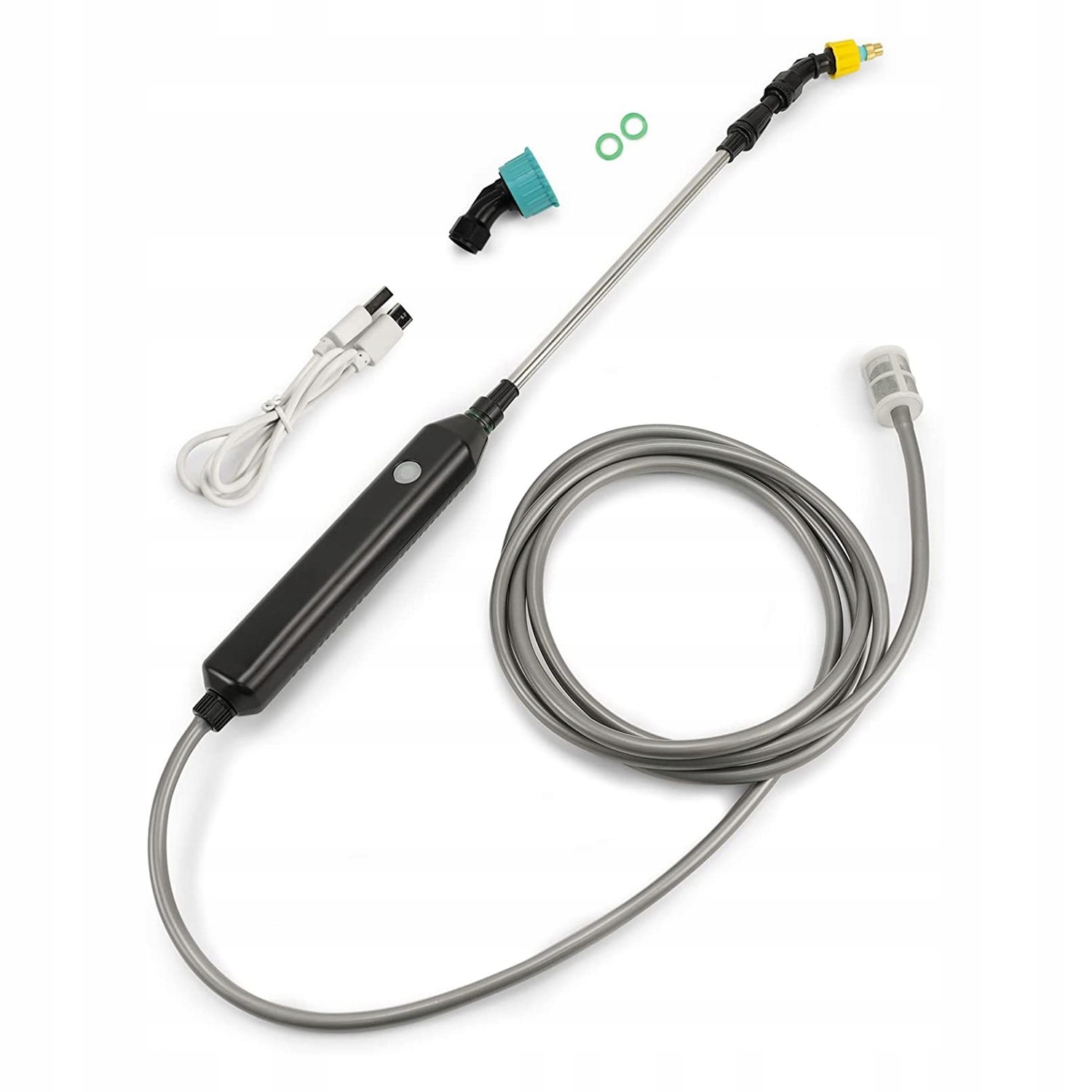 OPRYSKIWACZ AKUMULATOROWY PLECAKOWY ELEKTRYCZNY 5L AUTOMAT OGRODOWY USB - obrazek 4