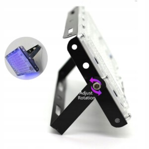 Lampa NAŚWIETLACZ LED UV 395-400nm 100W Wtyczka ROŚLINY 230V Ultrafioletowy - miniatura 6