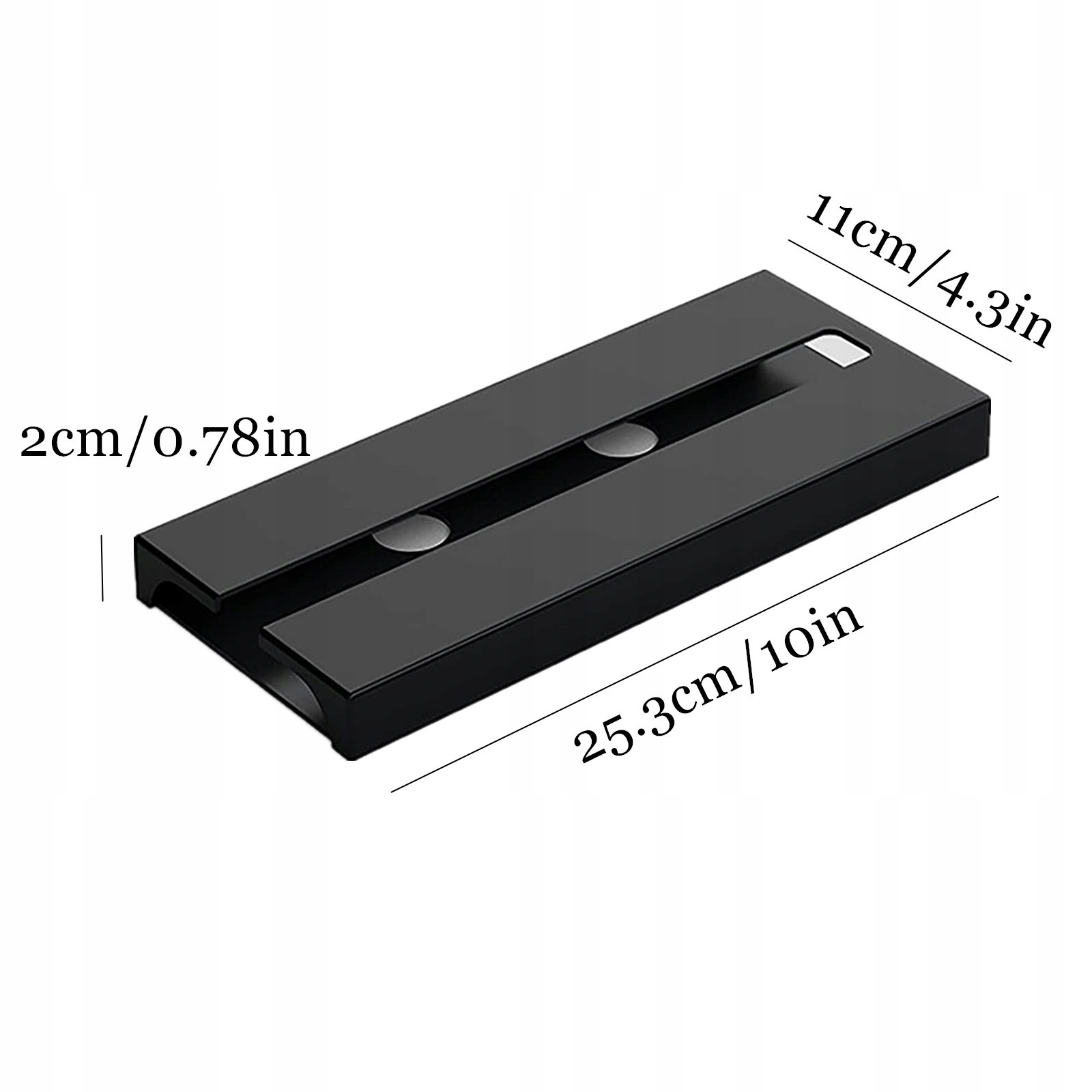 WIESZAK NA KIELISZKI DO WINA SZAMPANA PODWÓJNY UCHWYT CZARNY MAT - obrazek 7