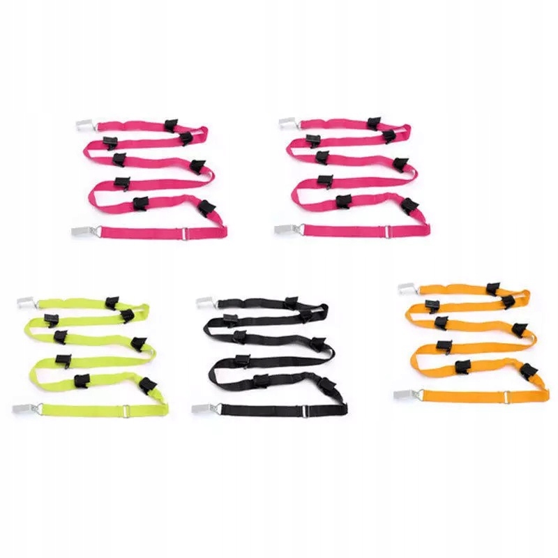 WIESZAK x8 NA DRZWI Rozwijany TAŚMA TORBY UBRANIA - obrazek 5