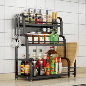 KUCHENNY STOJĄCY Organizer SZAFKA STALOWA 3poziomy - miniatura 5