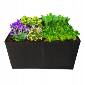 Warzywniak INSPEKT Ogrodowy ZIELNIK DONICZKA SKRZYNKA Materiał 60x60x30 2x - miniatura 4