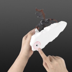 Lampa SMOK Smocza LAMPKA Ognistego SMOKA ZIEJĄCY OGNIEM USB DZIECI Nocna - miniatura 8