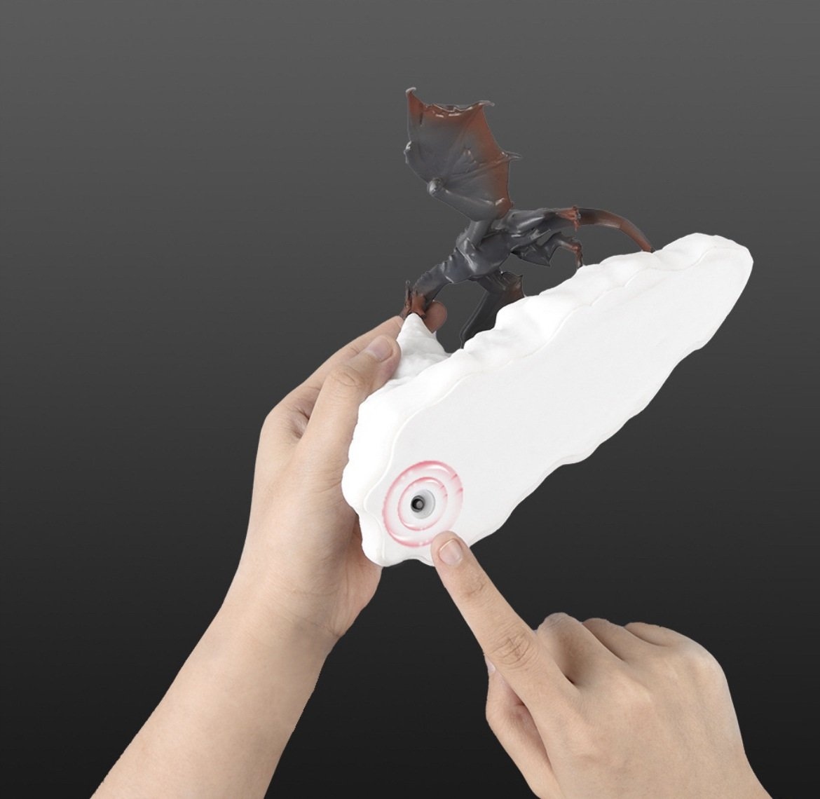 Lampa SMOK Smocza LAMPKA Ognistego SMOKA ZIEJĄCY OGNIEM USB DZIECI Nocna - obrazek 8