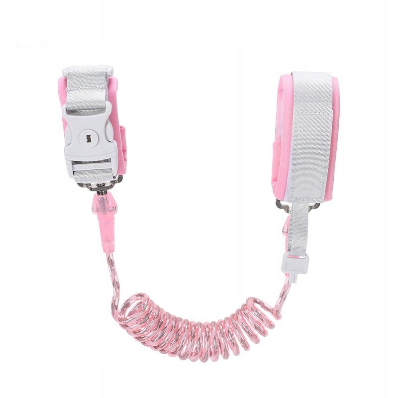 SZELKI Smycz OPASKA dla DZIECKA Przeciw ZGUBIENIU na KLUCZYK BEZPIECZEŃSTWA - obrazek 4