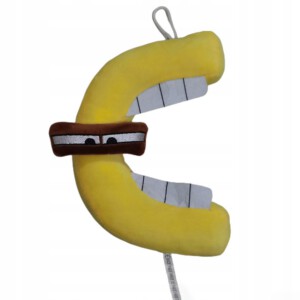 PLUSZOWE LITERKI A do Z - 26 SZTUK ZABAWKA DLA DZIECI ALFABET PREZENT - miniatura 4