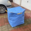 DUŻA TORBA Z USZAMI UCHWYTAMI NA ZABAWKI 3XL 220L WZMOCNIONA KURIERSKA - miniatura 6