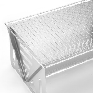 Grill PALENISKO Ogrodowe MAŁY PORĘCZNY Kempingowy TURYSTYCZNY +ETUI THICK - miniatura 11