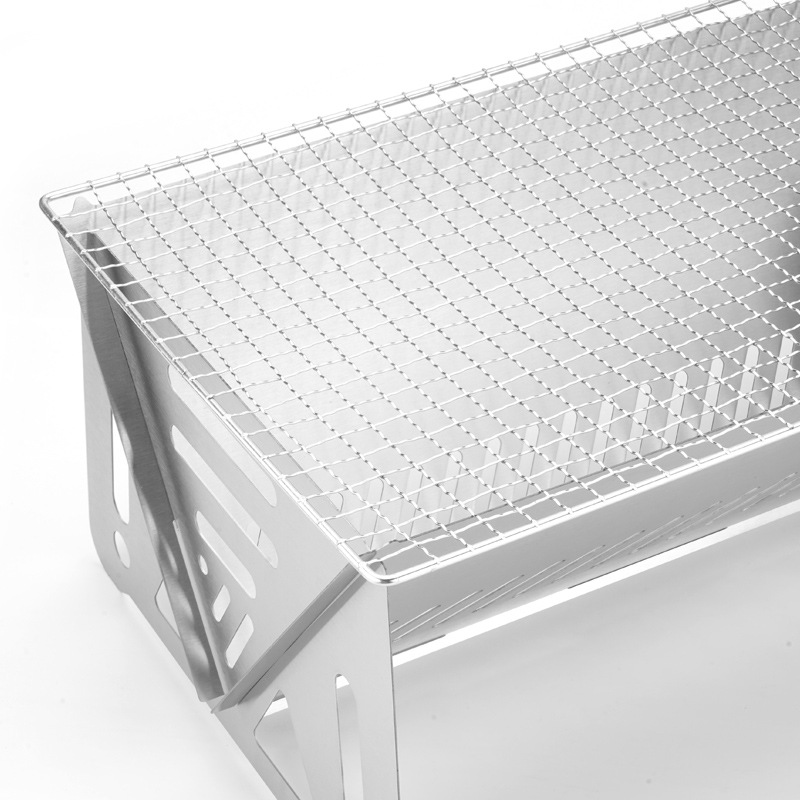 Grill PALENISKO Ogrodowe MAŁY PORĘCZNY Kempingowy TURYSTYCZNY +ETUI THICK - obrazek 11