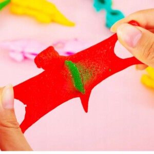 Dinozaury ZABAWKA Żelowe do STRZELANIA KOMPLET dla DZIECI 5 sztuk - miniatura 14