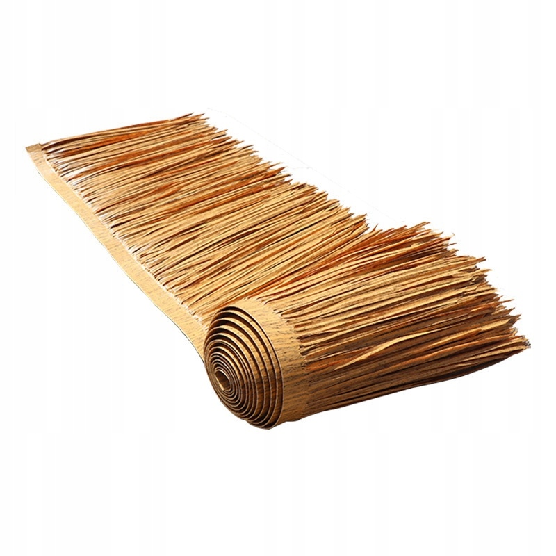 Strzecha SŁOMA SZTUCZNA na DACH Dekoracyjna 100x50cm TIKI HUTS Hawajska BAR - obrazek 3