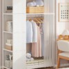 SZAFA Modułowa SKŁADANA Wieszak GARDEROBA na UBRANIA Metalowa 163x45x89cm - miniatura 2