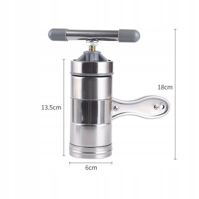 MASZYNKA DO ROBIENIA MAKARONU Noodle EKSPRESOWA Ręczna STAL - zdjęcie 3