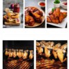 STOJAK NA KURCZAKA MIĘSO ŻEBEREK GRILLA Grill BBQ Pieczenia RUSZT - miniatura 12