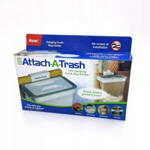 UCHWYT KUCHENNY na śmieci WOREK 3w1 ŚMIETNIK Szary - miniatura 6