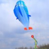 DUŻY LATAWIEC WIELORYB NIEBIESKI 210cm PLAŻOWY PREZENT DLA DZIECI ZABAWKA - miniatura 6