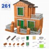ZESTAW DO BUDOWY DLA DZIECI +Cement ZAPRAWA PREZENT DIY MINIATUROWY DOM 261 - miniatura 3