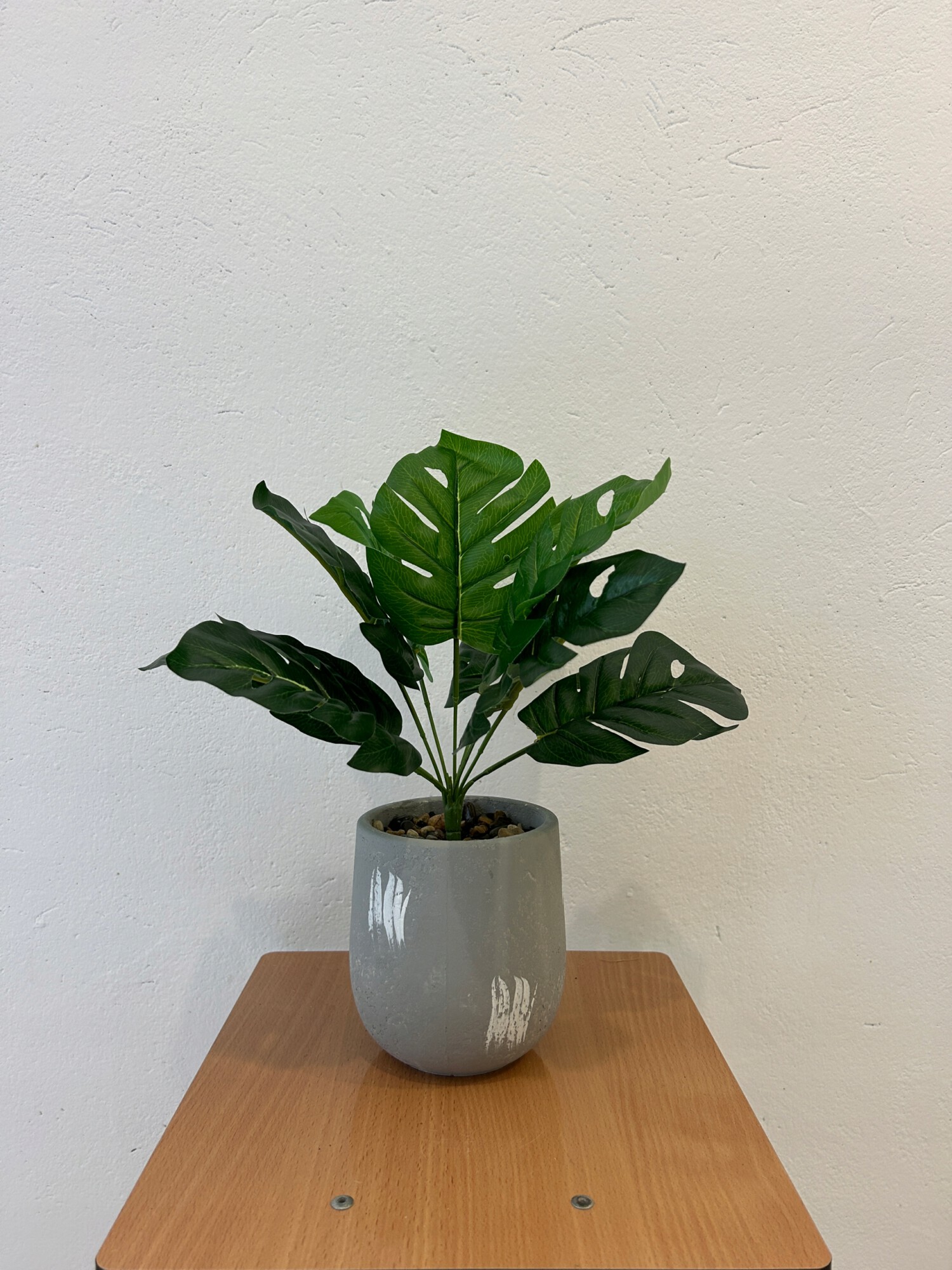 SZTUCZNA Roślina W DONICZCE REALISTYCZNA 33cm MONSTERA DELICIOSA Piękna - obrazek 10