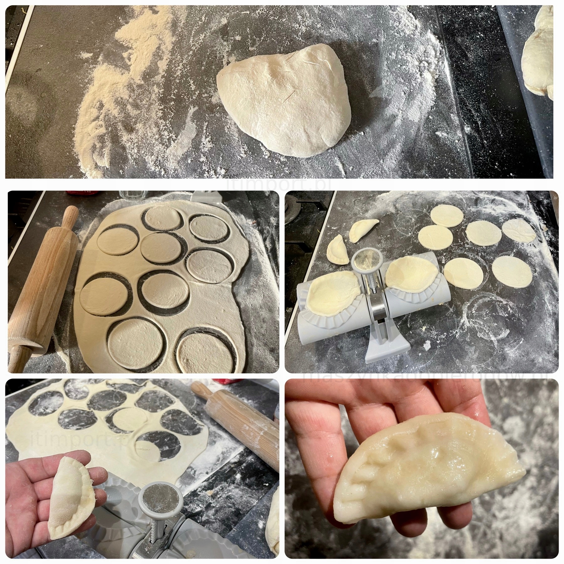 MASZYNKA DO Lepienia PIEROGÓW PODWÓJNA Ekspresowa - obrazek 2