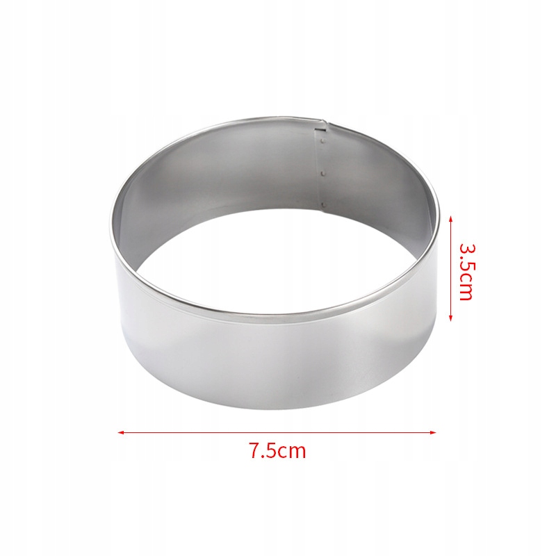 WYCINARKA DO KÓŁEK PIEROGÓW PIELMIENI USZEK FOREMKA FORMA 3szt - obrazek 5