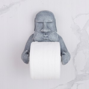 UCHWYT NA PAPIER TOALETOWY MOAI WYSPY WIELKANOCNE FIGURKA GŁOWA PREZENT - miniatura 7