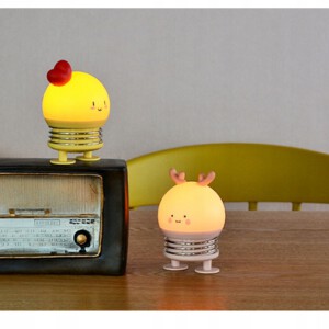 LAMPKA LAMPA NOCNA DLA DZIECI LED BEZPRZEWODOWA USB RENIFER PREZENT - miniatura 12