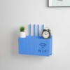 UCHWYT ŚCIENNY PÓŁKA na ROUTER WIFI SWITCH Blue - miniatura 3