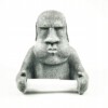 UCHWYT NA PAPIER TOALETOWY MOAI WYSPY WIELKANOCNE FIGURKA GŁOWA PREZENT - miniatura 1