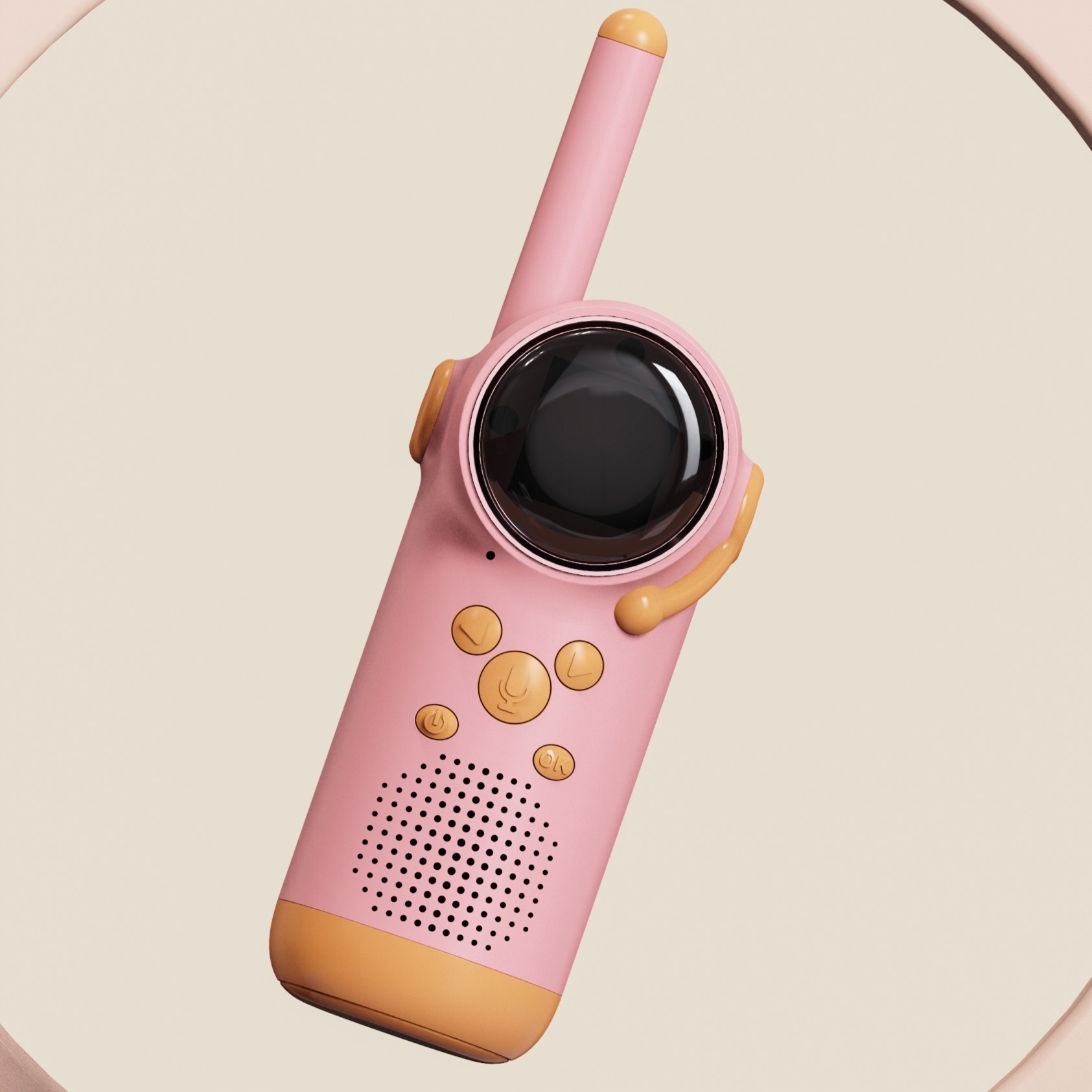 Walkie Talkie KRÓTKOFALÓWKI RADIO DZIECI Wyświetlacz 22 KANAŁY LED VOX 3km - obrazek 7