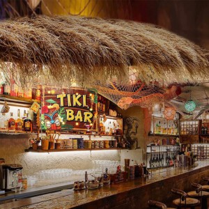 Strzecha SŁOMA SZTUCZNA na DACH Dekoracyjna 100x50cm TIKI HUTS Hawajska BAR - miniatura 16
