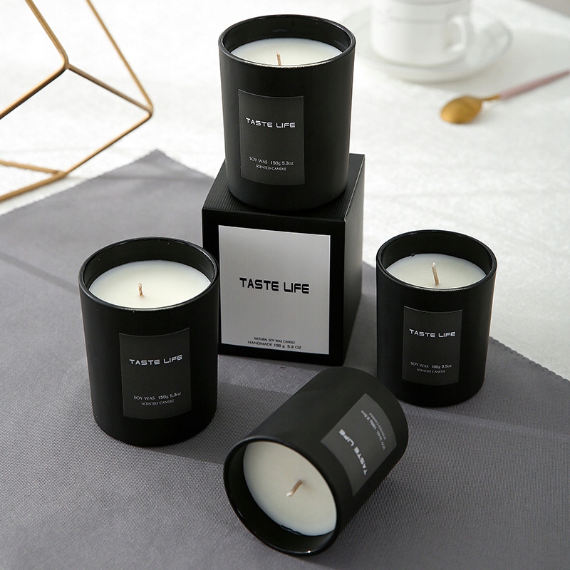 Ręcznie Robiona ŚWIECA SOJOWA 100g GIFT MIÓD KWIATY NEKTARYNKA AROMATYCZNA - zdjęcie 2