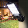 LAMPA SOLARNA ULICZNA Działka DOM 117 LED COB 6 godzin MOCNA Latarnia - miniatura 3