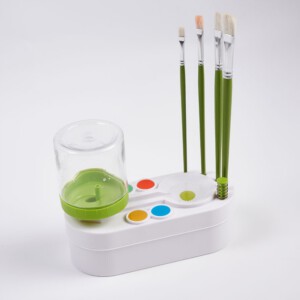 BRUSH Płuczka SPŁUCZKA STACJA do CZYSZCZENIA PĘDZLI MALOWANIA XXL - miniatura 8