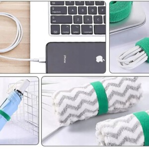 Rzep do SPINANIA ROŚLIN TAŚMA 3m x 10mm DO POMIDORÓW OGÓRKÓW WARZYW OGRODU - miniatura 11