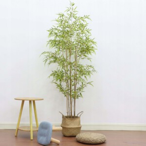 SZTUCZNA Roślina BAMBUS XXL W DONICZCE REALISTYCZNY 180cm do DOMU BIURA - miniatura 2