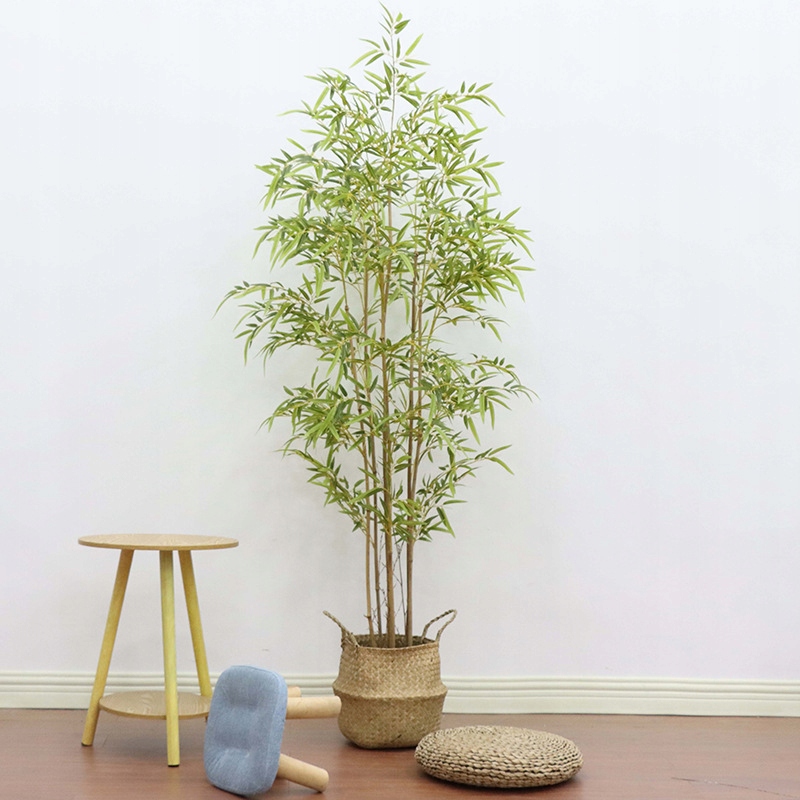 SZTUCZNA Roślina BAMBUS XXL W DONICZCE REALISTYCZNY 180cm do DOMU BIURA - obrazek 2