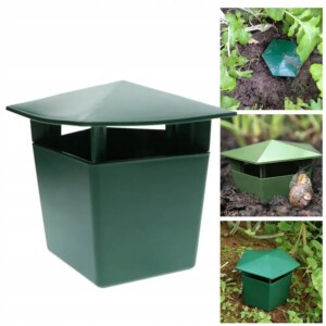 PUŁAPKA NA ŚLIMAKI Naturalna EKOLOGICZNA WABIK Przeciw ŚLIMAKOM Domek XL - miniatura 3