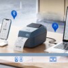 Bezprzewodowa drukarka termiczna mobilna etykiety 180mm/s niimbot k3w wifi - miniatura 6