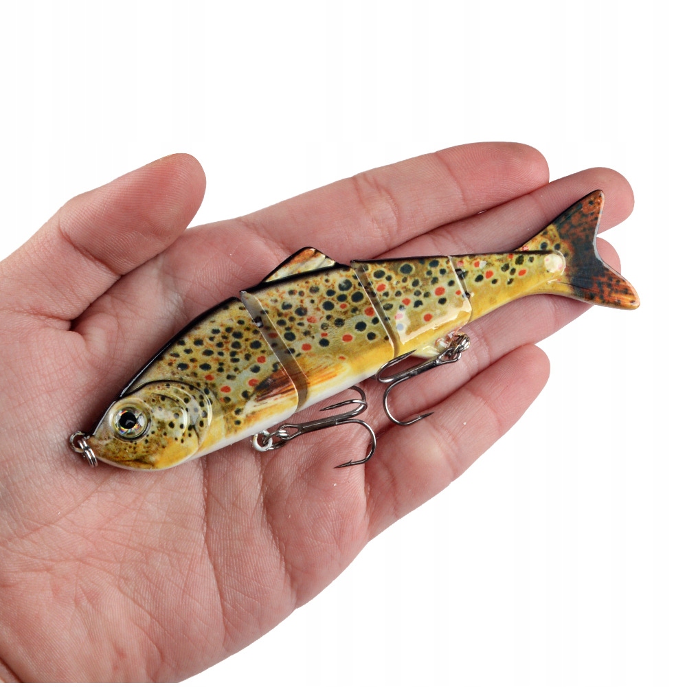 Wobler przynęta wędkarska szczupak sandacz łamany skuteczny 17g 11.5cm - zdjęcie 2